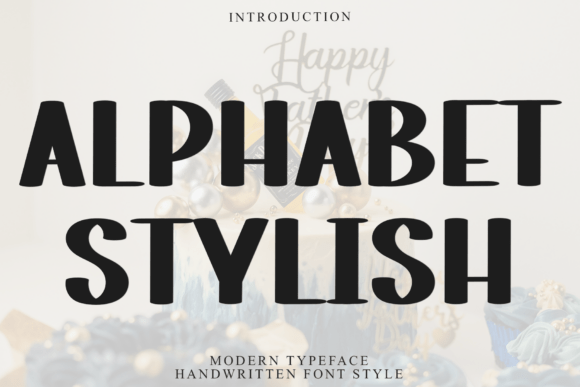 Alphabet Stylish: A Modern Handwritten Font for Creative and Professional Design