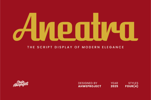 Aneatra: Modern Elegance in Typography for Dynamic Design Workflows