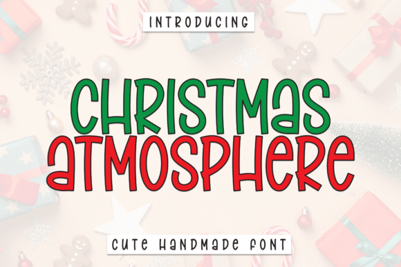 Christmas Atmosphere Font: A Friendly Touch for Designers