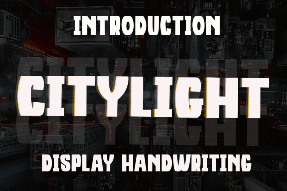 Citylight: A Casual Display Font That Balances Simplicity and Style