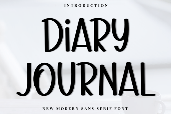 Diary Journal: A Warm and Versatile Font for Creative Expression