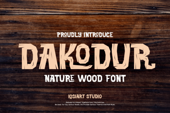 Embracing Nature in Typography: The Rise of Dakodur for Creative and Brand Projects