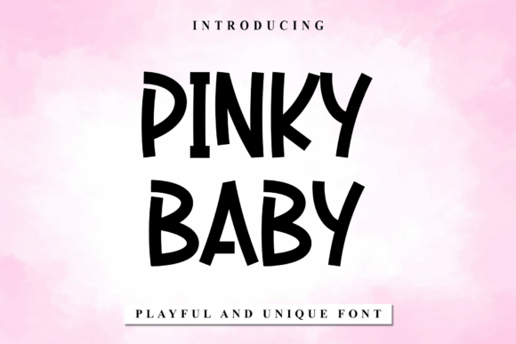 Enhancing Visual Communication with the Pinky Baby Font