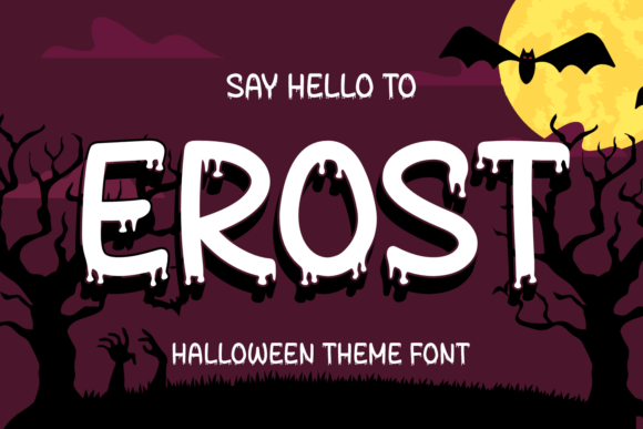 Erost: A Halloween Font with Spooky Style