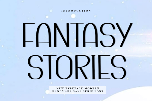 Fantasy Stories: A Playful Font for Creative Projects