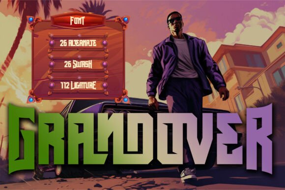 Grandover Font: The Bold Typeface for High-Impact Visuals