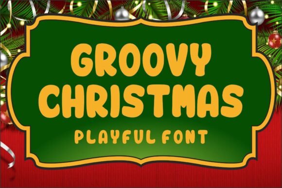 Groovychristmas Regular: A Festive Font for Holiday Designs