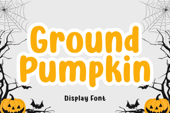 Ground Pumpkin: A Hauntingly Elegant Typeface for Halloween Design