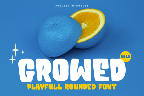 Growed: A Playful Typeface That Boosts Visual Communication