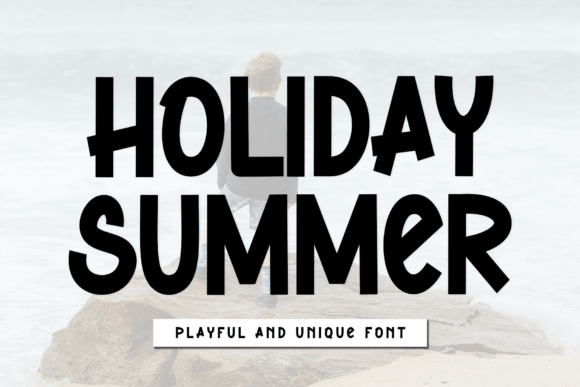 Holiday Summer: A Fresh Font for Modern Design
