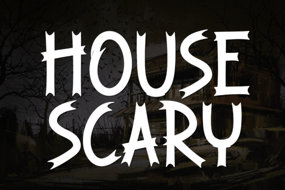 House Scary: A Friendly Font for Modern Design