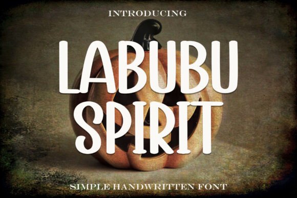 Labubu Spirit: A Handwritten Display Font with Creative Versatility