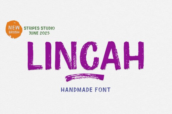 Lincah: A Brushed Font with Timeless Charm