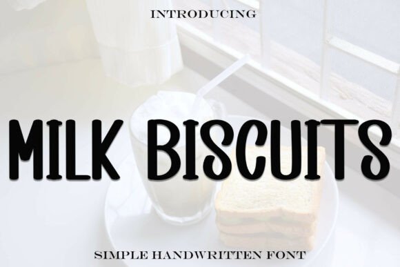 Milkbiscuits: A Playful Yet Professional Typeface