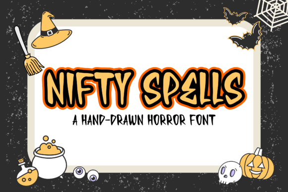 Nifty Spells: The Handcrafted Horror Font Redefining Spooky Design