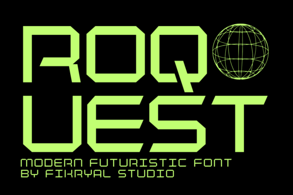 Roquest: The Futuristic Typeface Redefining Modern Design
