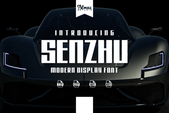 Senzu Font: A Bold Choice for Modern Design Projects