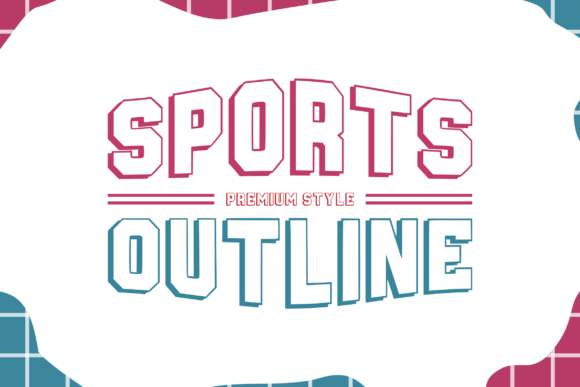 Sportsoutline Regular: A Bold Font for Dynamic Designs