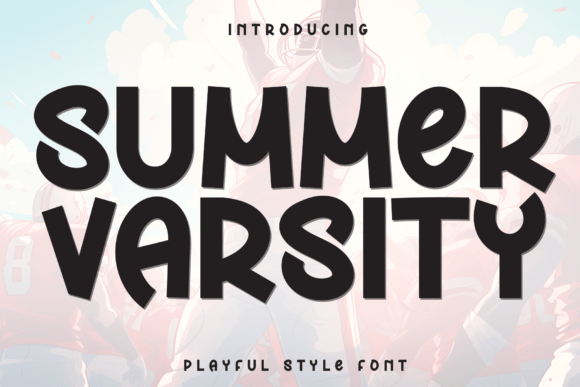Summer Varsity: A Fresh, Friendly Font for Modern Design