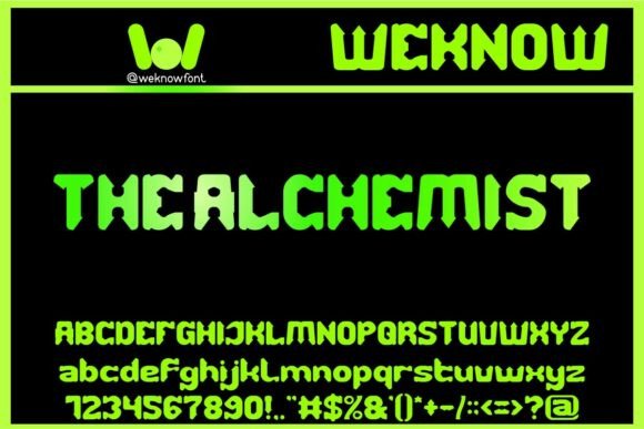 The Alchemist: A Typeface for Bold Visual Storytelling