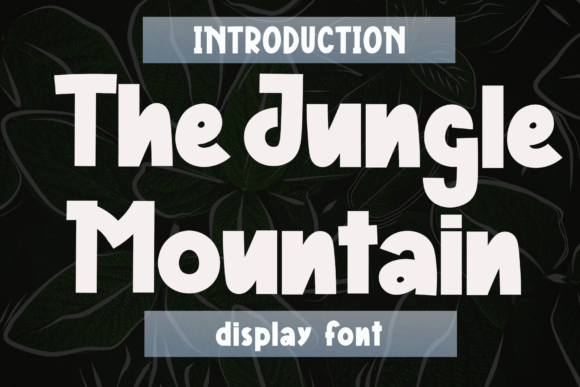 The Jungle Mountain: A Versatile Font for Modern Design Workflows