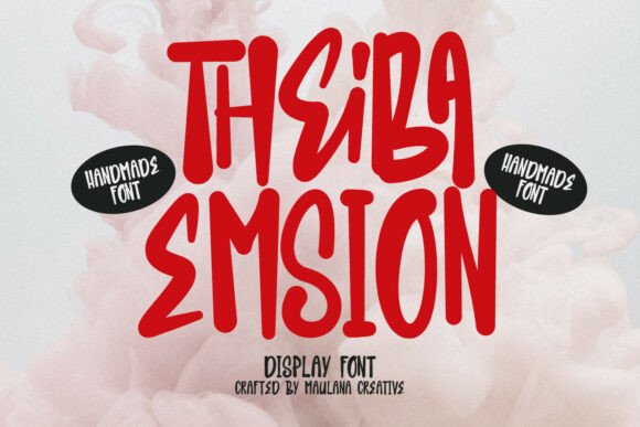 Theiba Emsion: Strategic Typography for Creative and Brand Impact