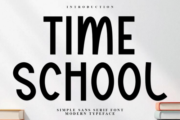 Time School Font: A Versatile Choice for Creative Design Projects
