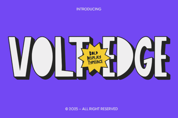 Unlocking Creativity with Cfvoltedge Regular: A Bold Display Typeface for Dynamic Designs