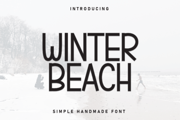 Winter Beach: A Versatile Display Font for Modern Design Workflows